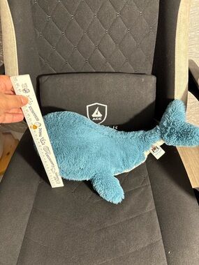 Jellycat Blue Plush Whale Stuffed Animal